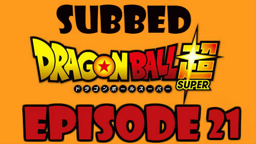 Dragon Ball Super Episode 21 Subbed in English Online Free Watch