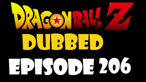 Dragon Ball Z Episode 206 Dubbed in English Online Free Watch